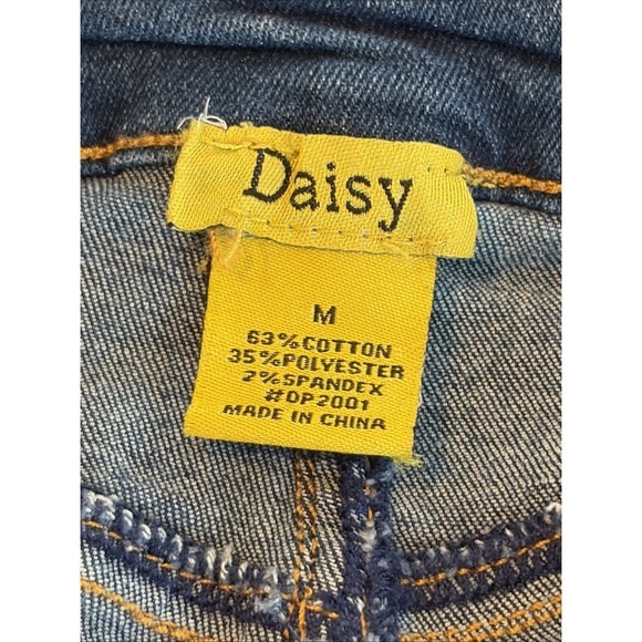 Daisy Y2K Cargo Industrial Grunge Edgy Women's Distressed Wide Leg Utility M - Picture 3 of 16